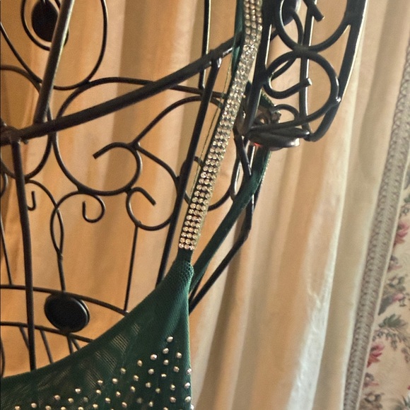 iris Black Rhinestone Embellished Dress polyester - Picture 3 of 6